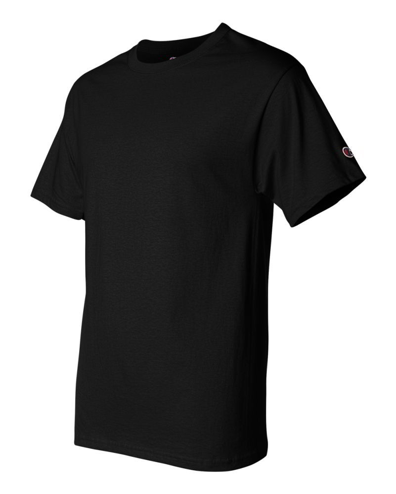 Champion Sports Mens Size S M L XL XXL 3XL 100% Cotton Tagless Tee T-Shirt