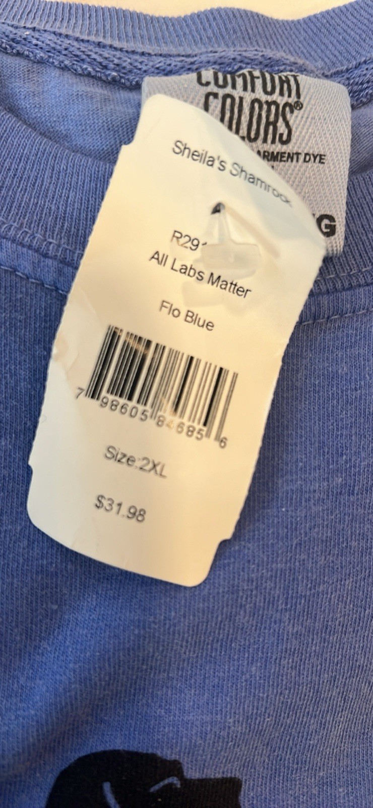 Short Sleeve COMFORT COLORS T SHIRT. Best ONE You Can Buy – Does Not Shrink.