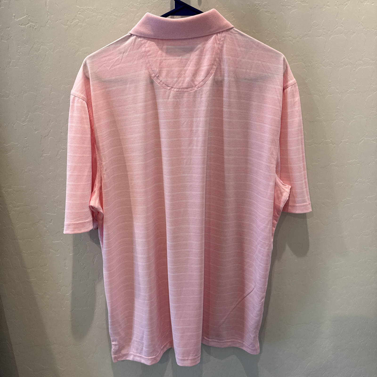 Greg Norman Play Dry Polo – Pink , Large Golf Shirt NWT