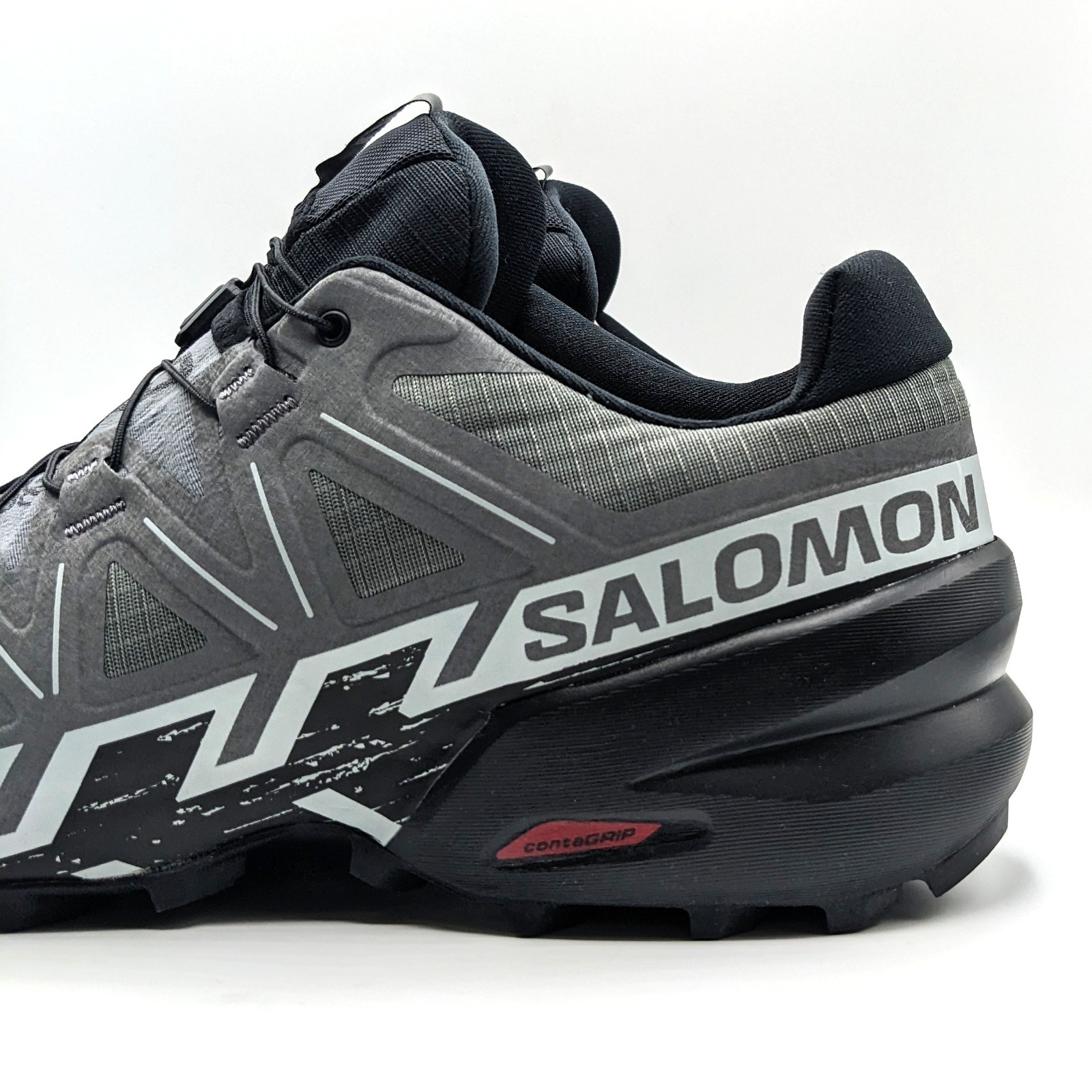 Salomon “Speedcross 6” Men’s Moderate Terrain Running Shoe [Quiet Shade] – NEW