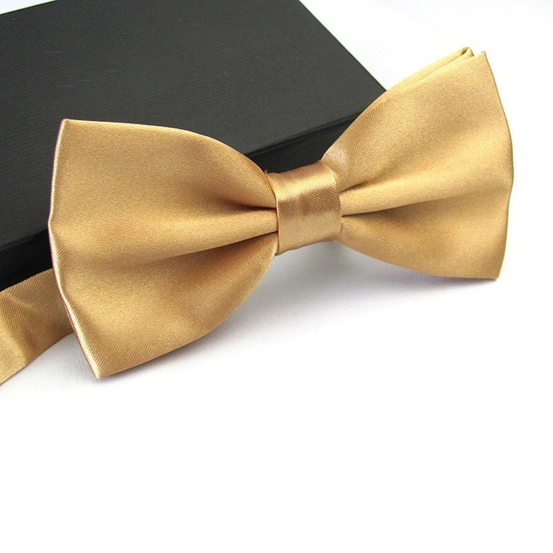 Mens Pre-tied Satin Bow Tie Adjustable Formal Tuxedo Wedding Party Necktie New