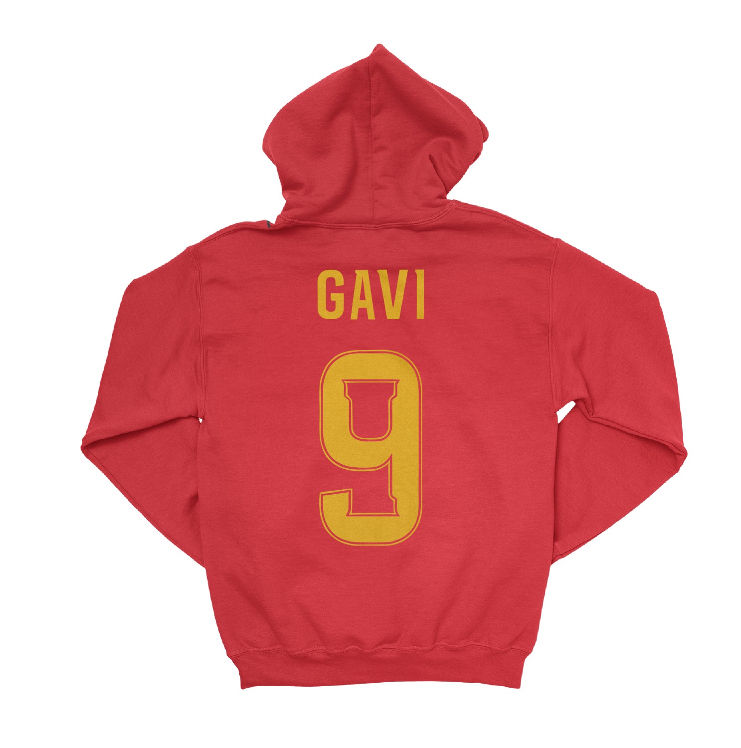 Spain Soccer Pride Gavira 9 Two-Sided Tribute Unisex Hooded Sweatshirt