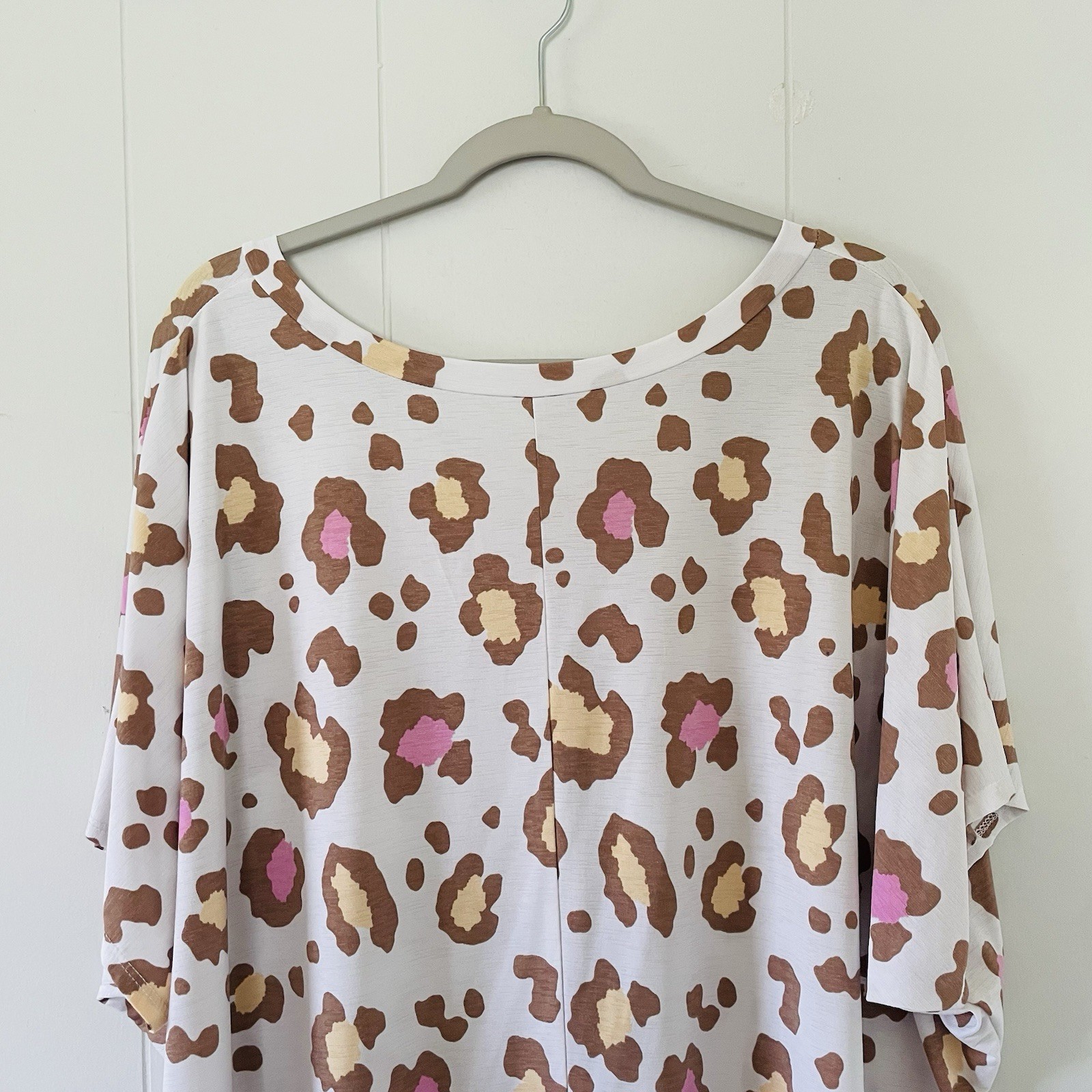 Paisley Grace Boutique Animal Print Lightweight Tee Size 3XL