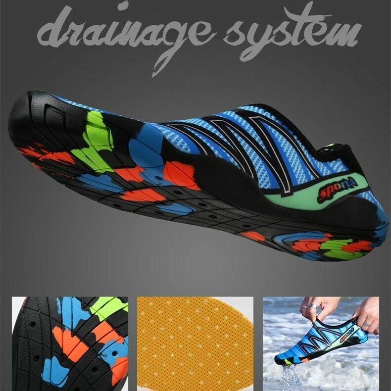 Water Shoes Men Women Skin Socks Aqua Surf Beach Yoga Swim Barefoot Quick-Dry Us