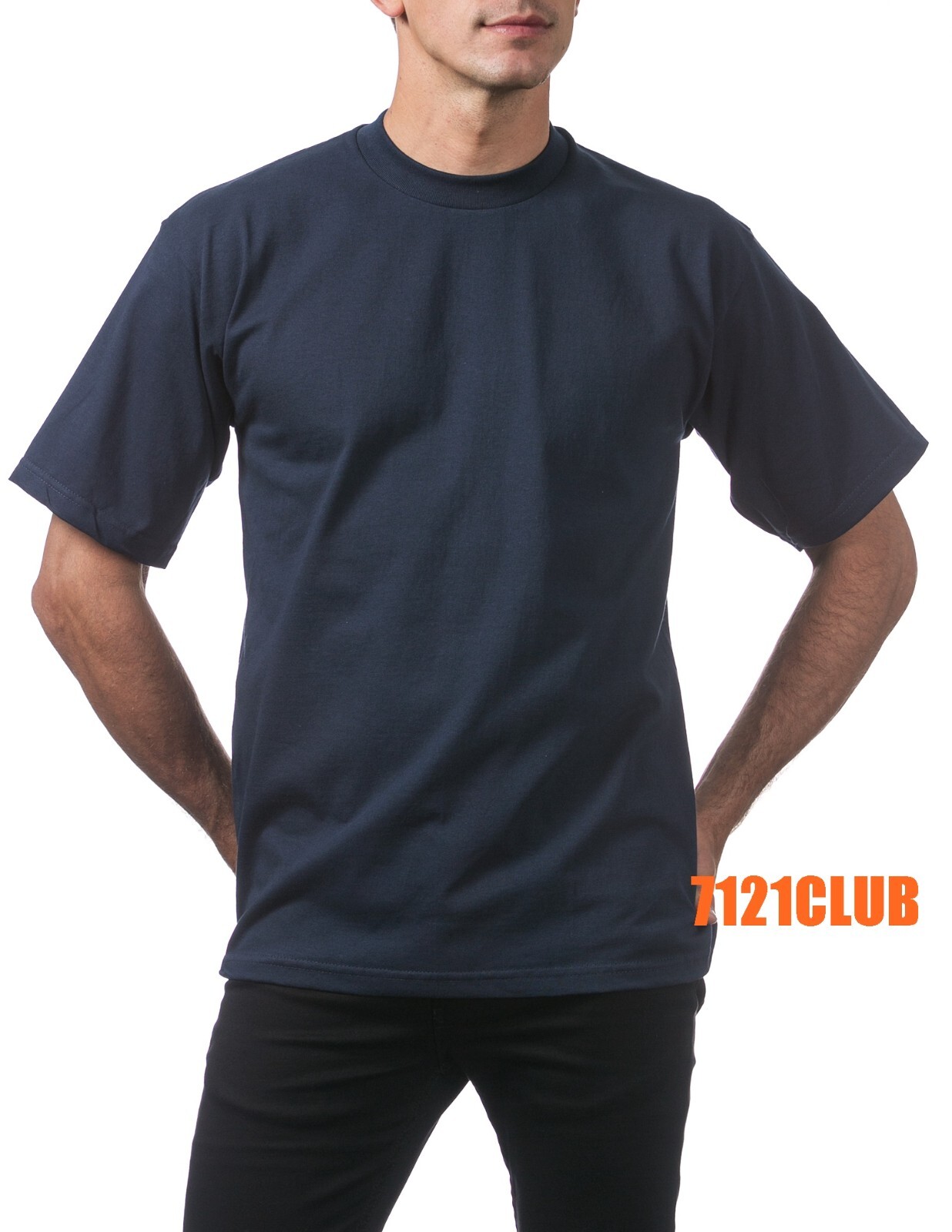 6 PACK PRO CLUB MEN’S T SHIRTS PROCLUB HEAVYWEIGHT SHORT SLEEVE BIG & TALL S-7XL