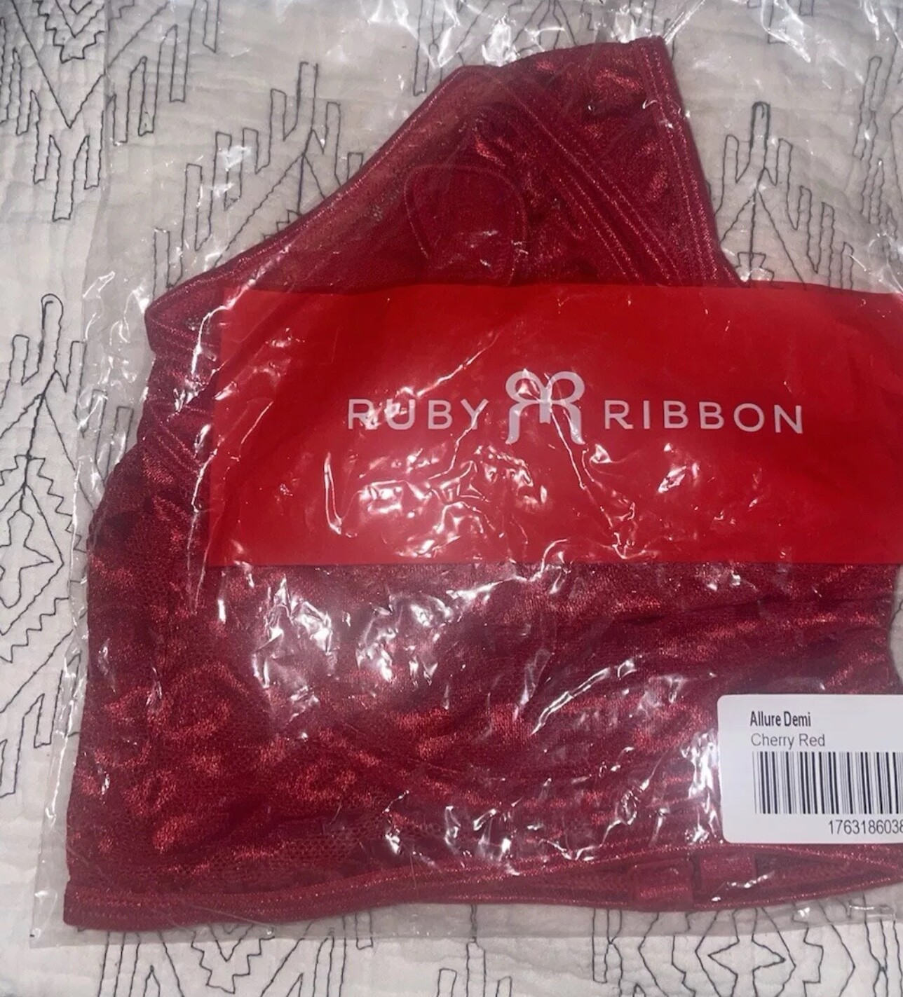 RUBY RIBBON ALLURE DEMIETTE #1763 NEW!