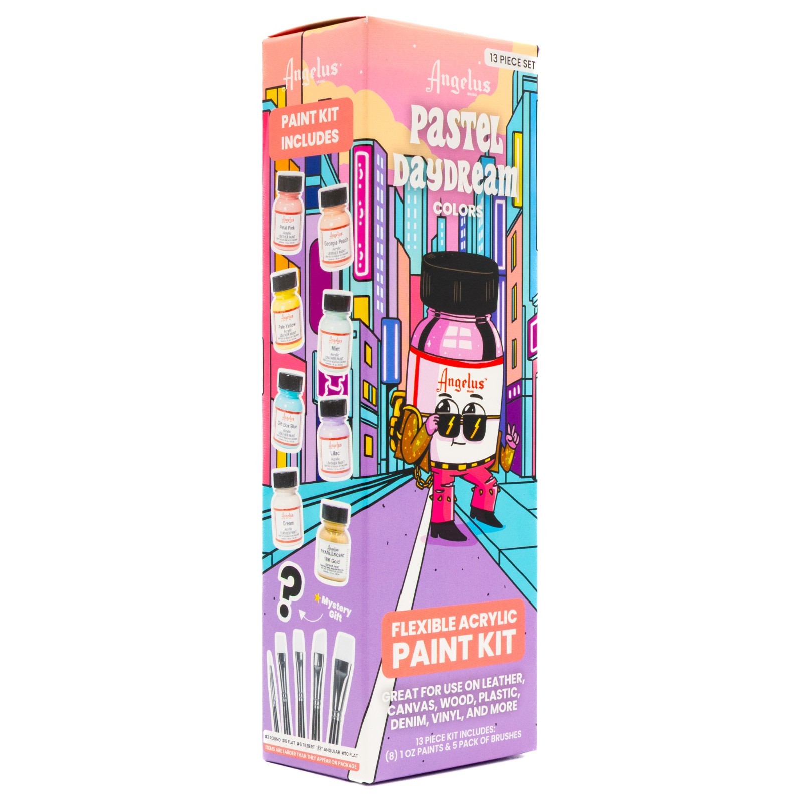 Angelus Waterproof Acrylic Leather Paint Kit 13-Piece – Sneaker Shoe Custom