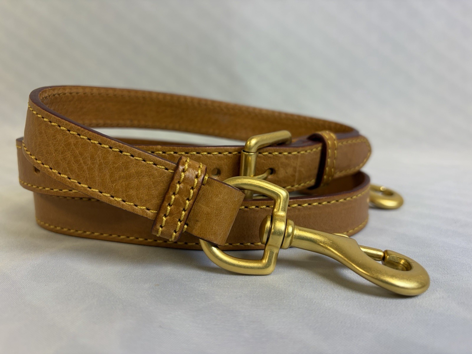 Dooney &Bourke Brown Replacement Adjustable Strap Up to 47”