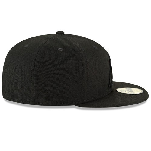 New Era Arizona Diamondbacks Black on Black Youth Fitted Hat MLB Basic Kids Cap