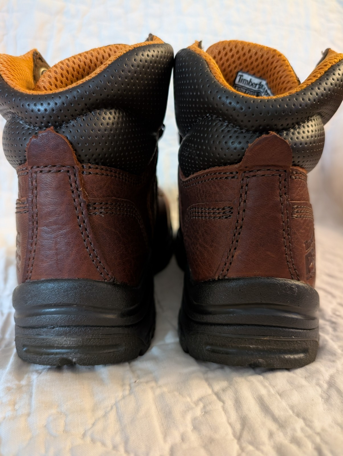 Timberland Pro Alloy Toe Work Boots Titan Women’s Size 5.5, Brown