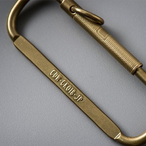 Candy Design & Works KENDRICK Brass Keyring Carabiner Hand Made in Japan
