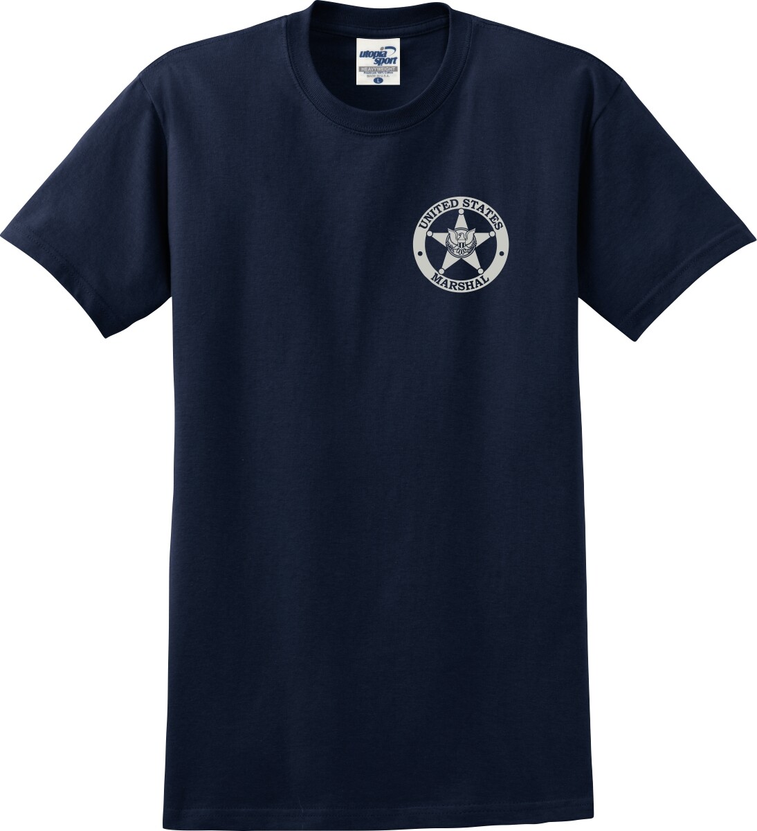 United States Marshal Left Chest Unisex T-Shirt (S-5X)