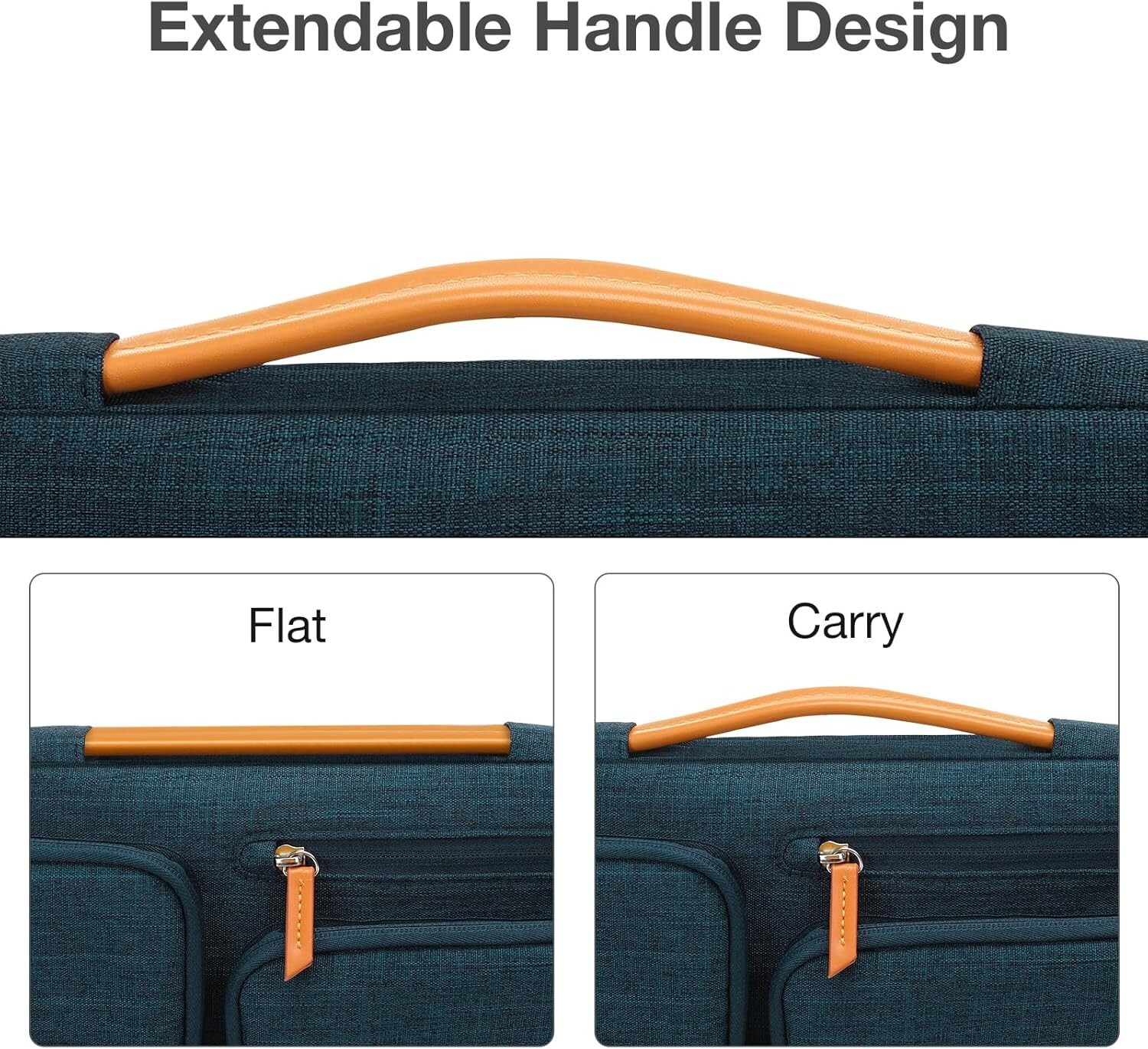 Laptop Briefcase Bag for MacBook Air Pro 13 13.3 14 15 16 17.3 inch Sleeve Case