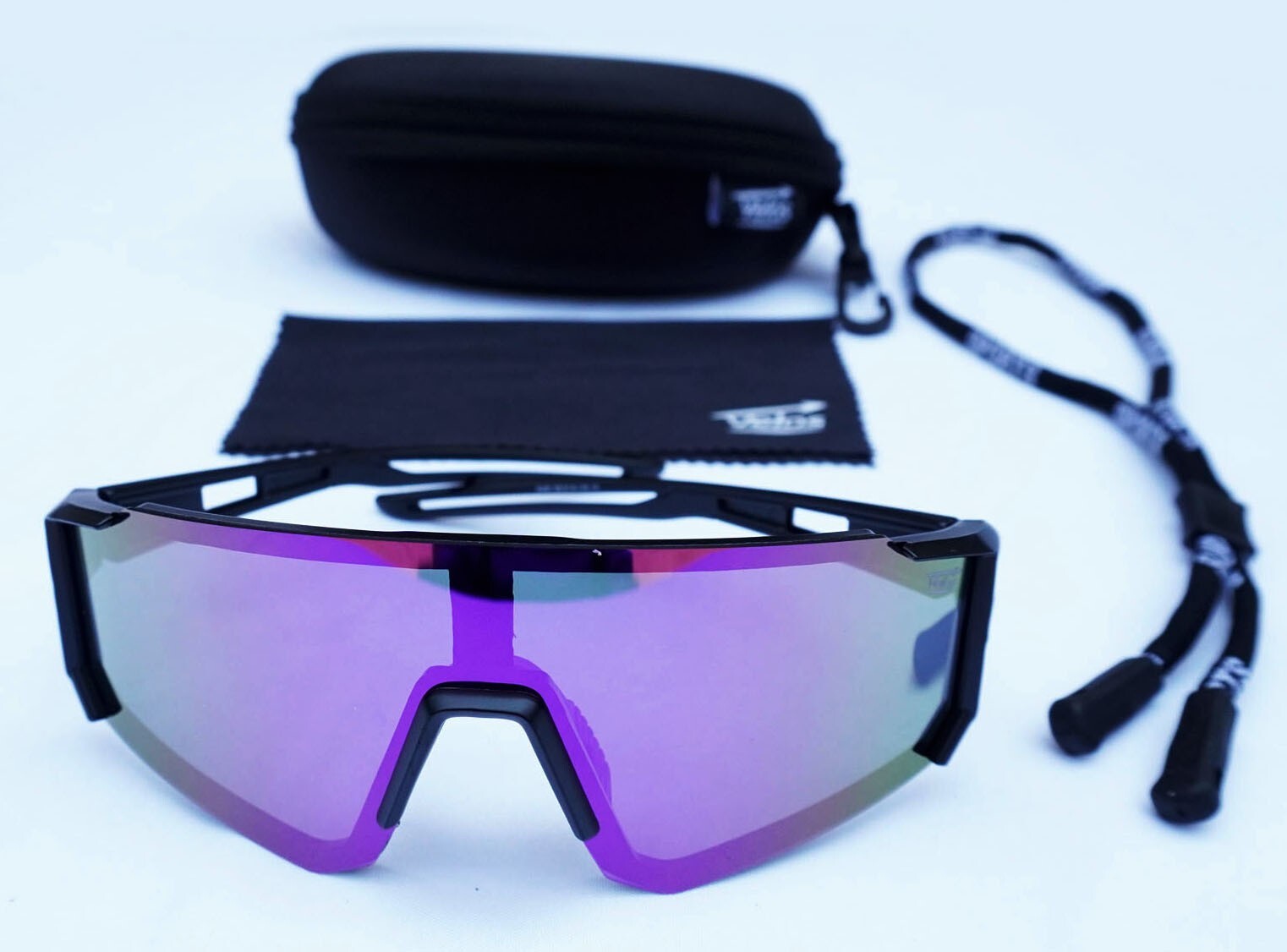 Velos Sports™ Shades Sunglasses – Polarized Mirrored TAC Lenses Baseball Cycling