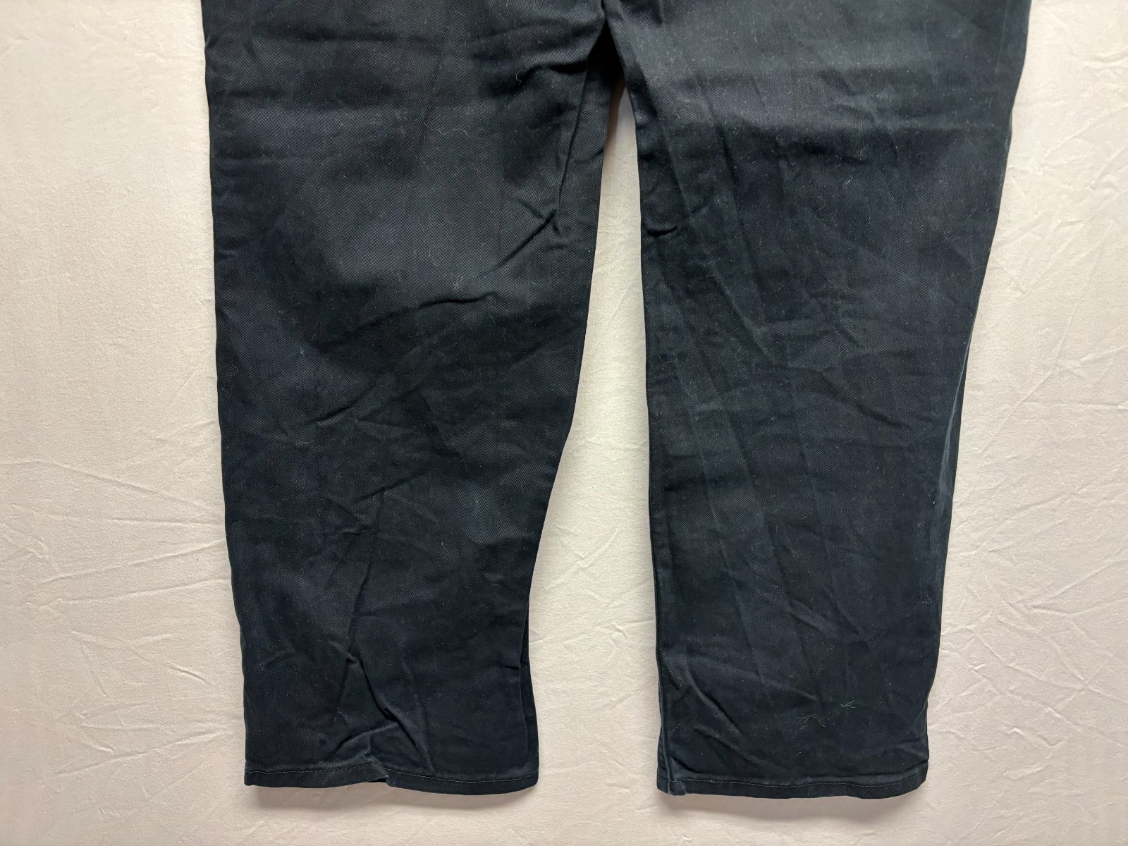 Levi Strauss & Co. Jeans Signature Men’s Black Athletic Fit Distressed 36×30