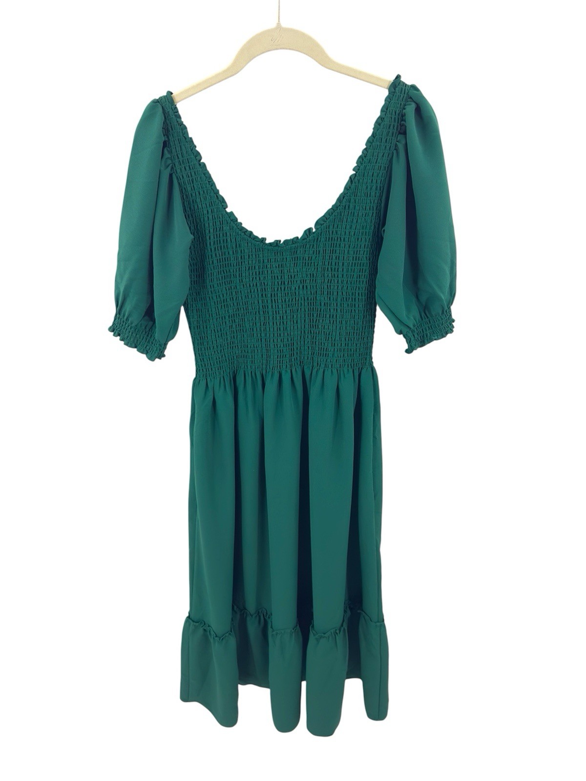 Hill House Home Louisa Nap Dress Size Small Boho Peasant Cottage Smocked Midi