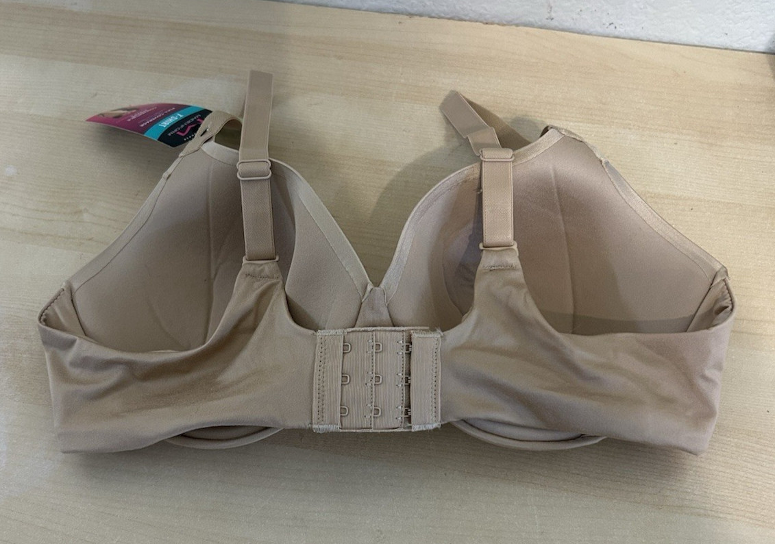 Maidenform Women’s Underwire Bra, Full Coverage Convertible T-Shirt Bra
