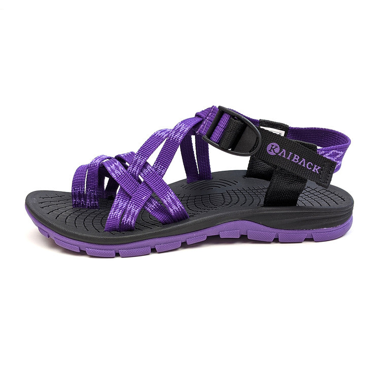 Women’s Kaiback Sierra Strappy Hiking Sandal | Cute Casual Comfort with Tread
