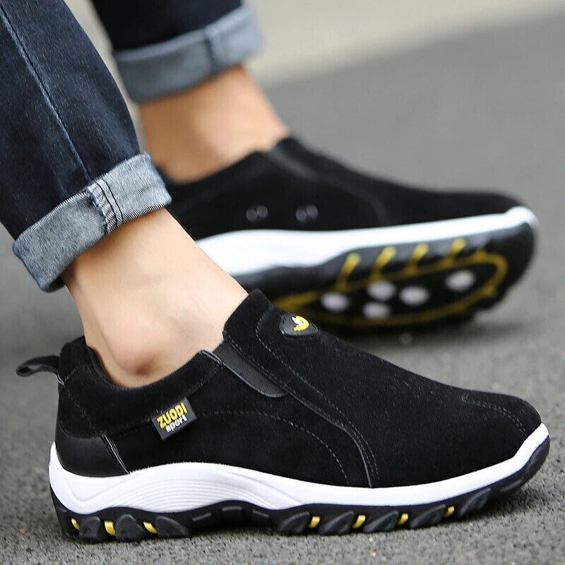 Men’s Slip on Sports Outdoor Sneakers Trainers Casual Running Hiking Shoes Size