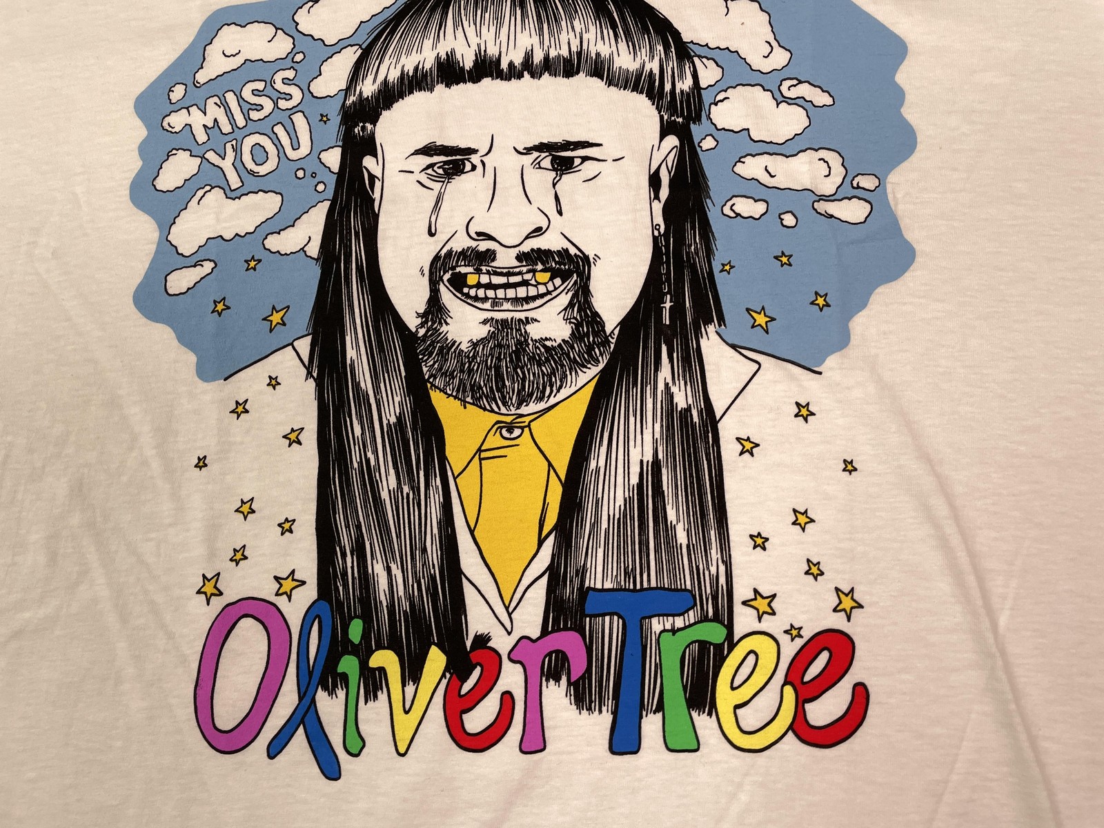 Oliver Tree T Shirt Mens 2XL Miss You Official Licensed Merch Cotton Tee Rare