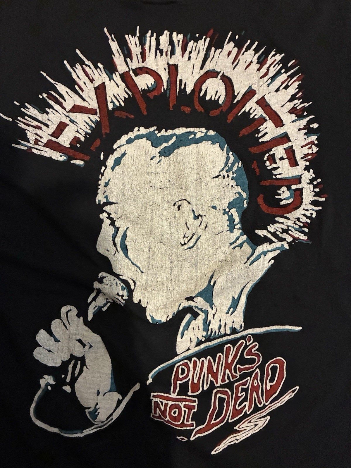 The Exploited vintage t-shirt single stitch GBH Crass Dead Kennedys UK Subs punk