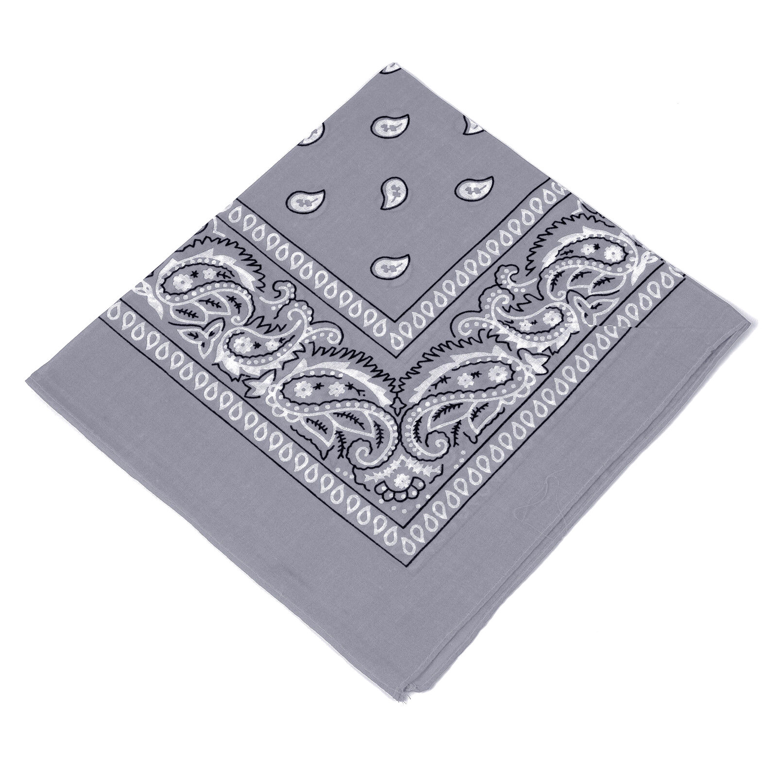 USA Seller 100% Cotton Paisley Bandanas 22″X22″ Scarf Head Neck Bandannas