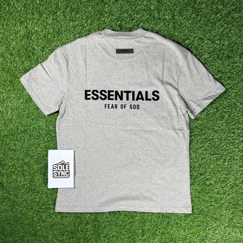 Fear of God Essentials T-Shirt SS22 Dark Oatmeal Gray – 100% Authentic (XS-XL)