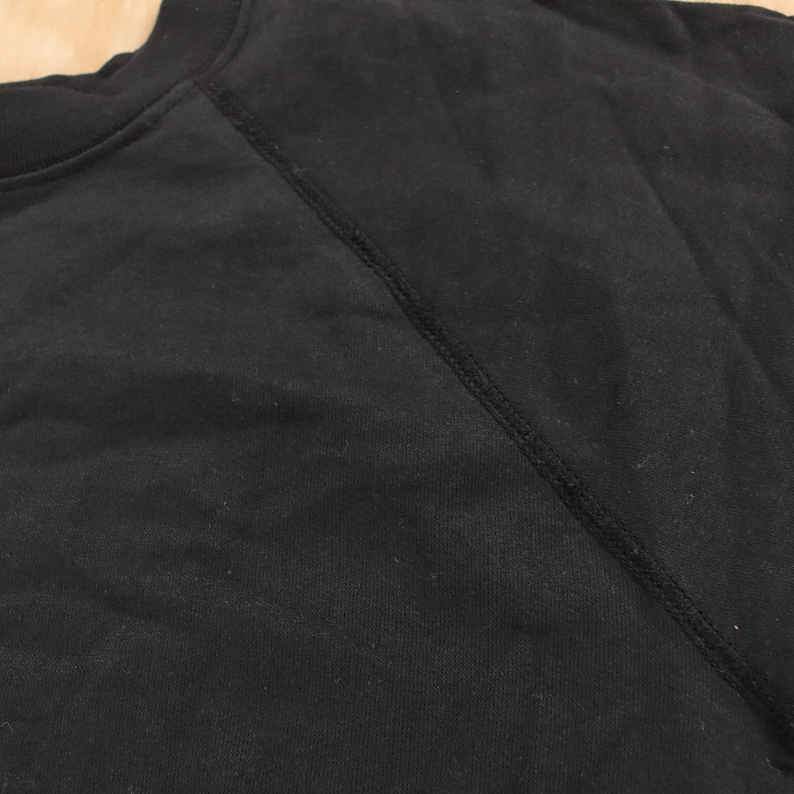 nwot ds TEE JAYS raglan crewneck sweatshirt SMALL tag vtg 80s 90s usa made blank