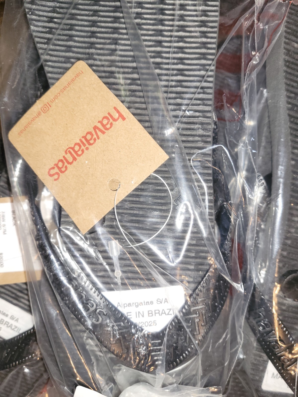 Havaianas Brazilian Flip Flops Womens *Original* Sandals Size 7/8 New W Tags