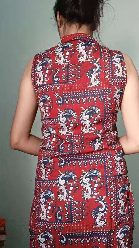 women printed straight sleeves kurta_Printed kurti_daily wear Kurti