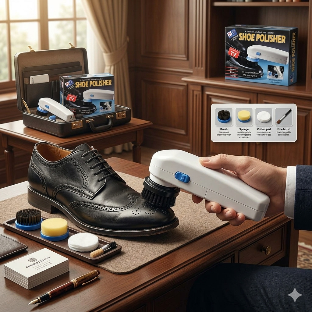 Battery-operated “Shoe Polisher”