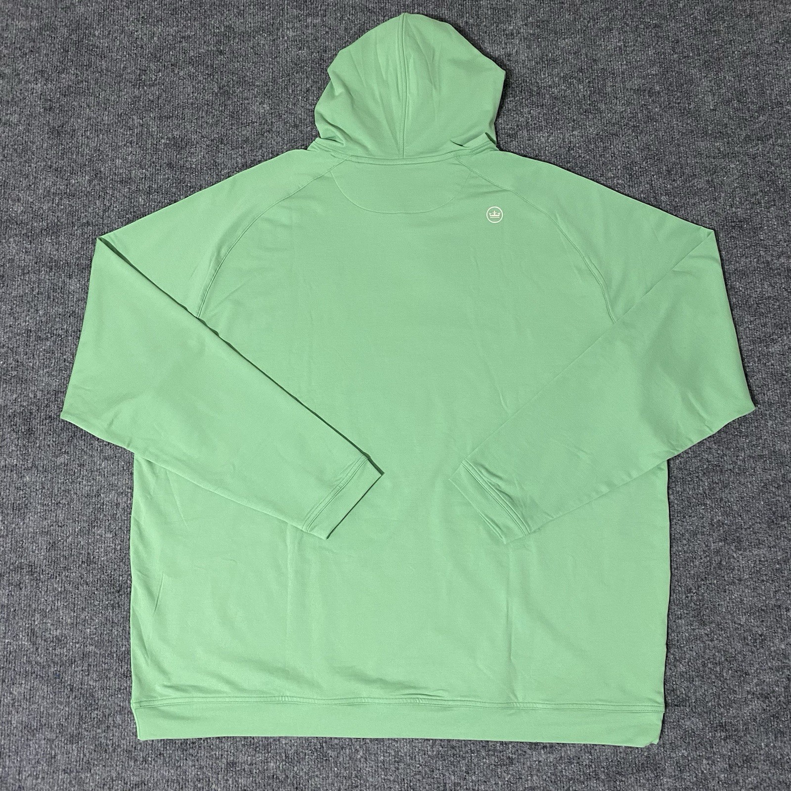 Peter Millar The Players Goldman Pine Green Raglan Mens 2XL PGA Tour Hoodie NWT