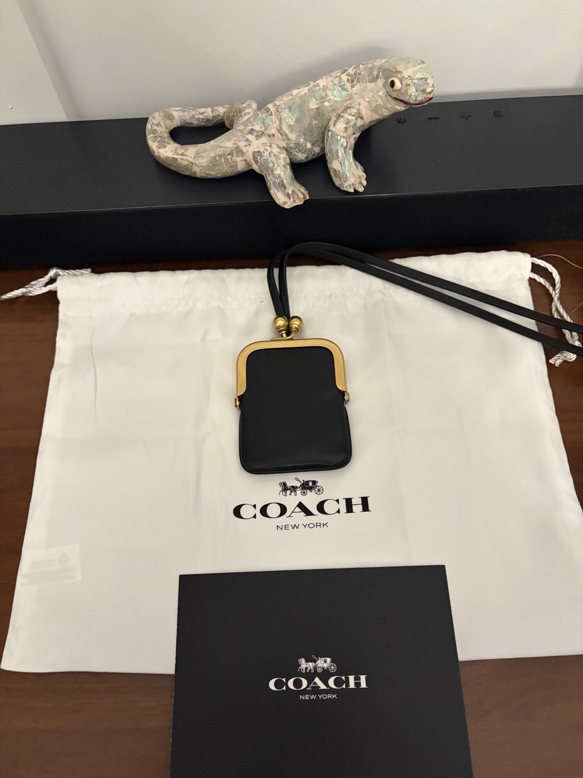 Coach Runway Kisslock Necklace Pouch NWT – Pick Your Shape – SHIPS NOW