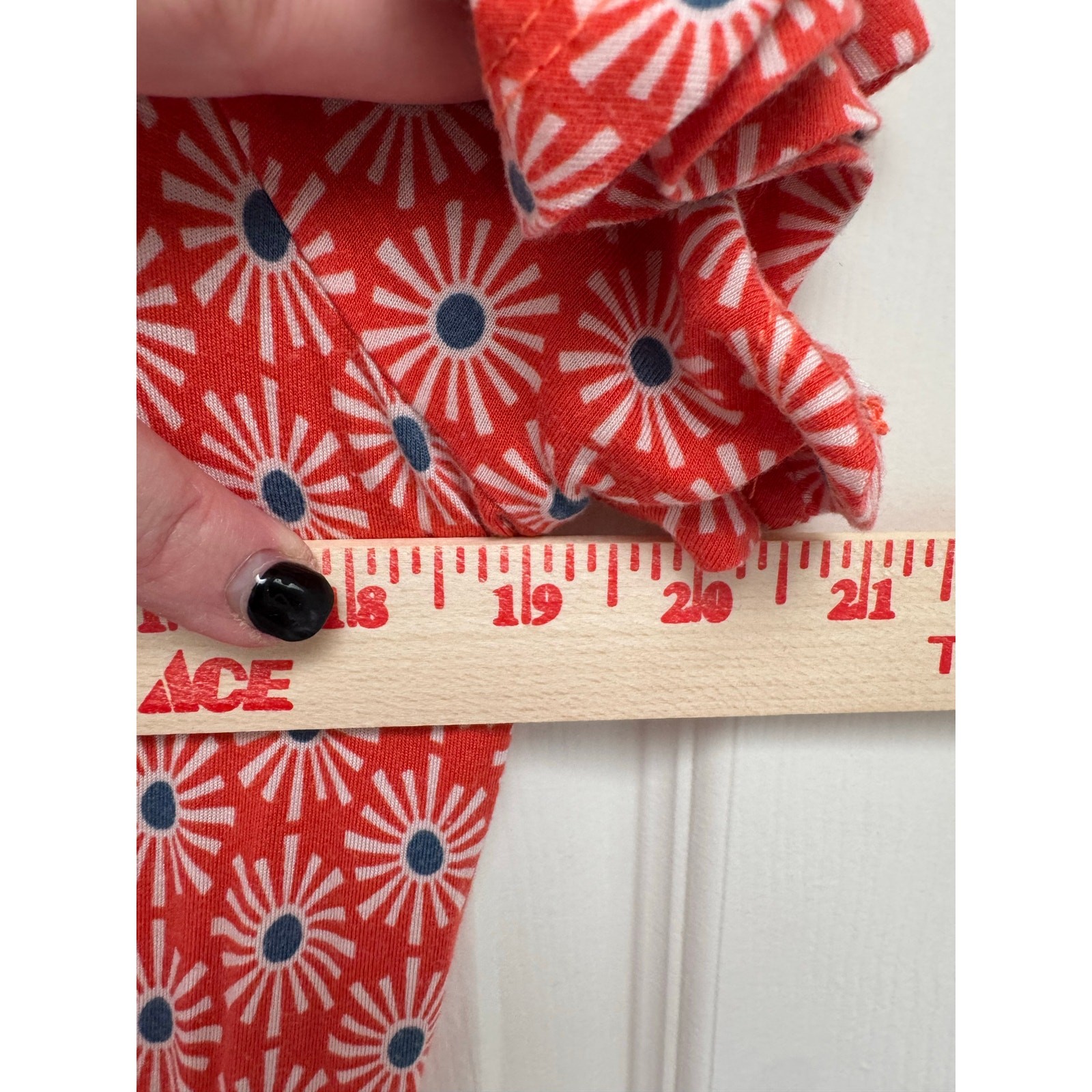 Torrid Skater Silouhette Sunny Days Nasturtium Soft Knit Dress Size 1 (1X,14/16)
