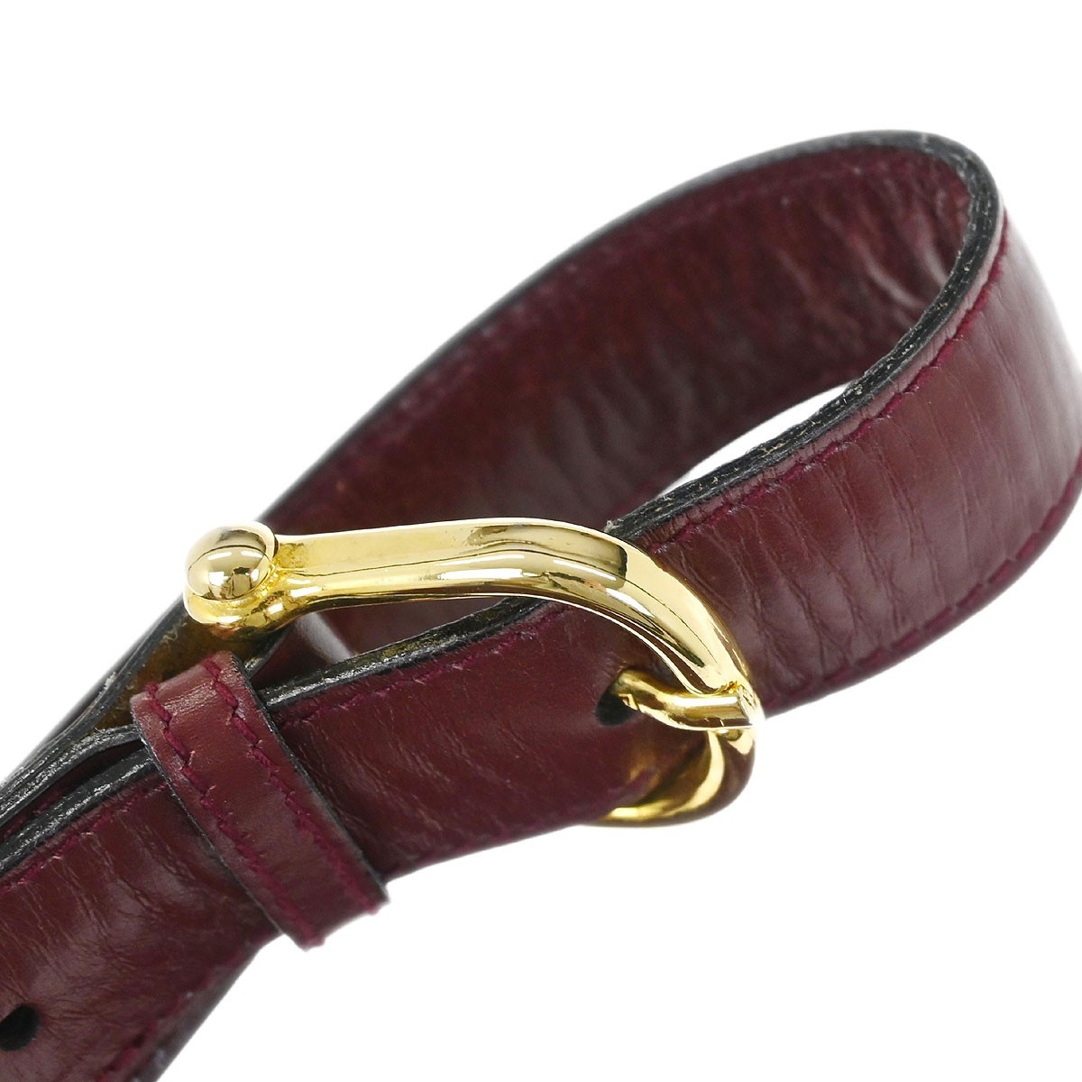 Celine Bordeaux C Macadam Shoulder Bag 145325