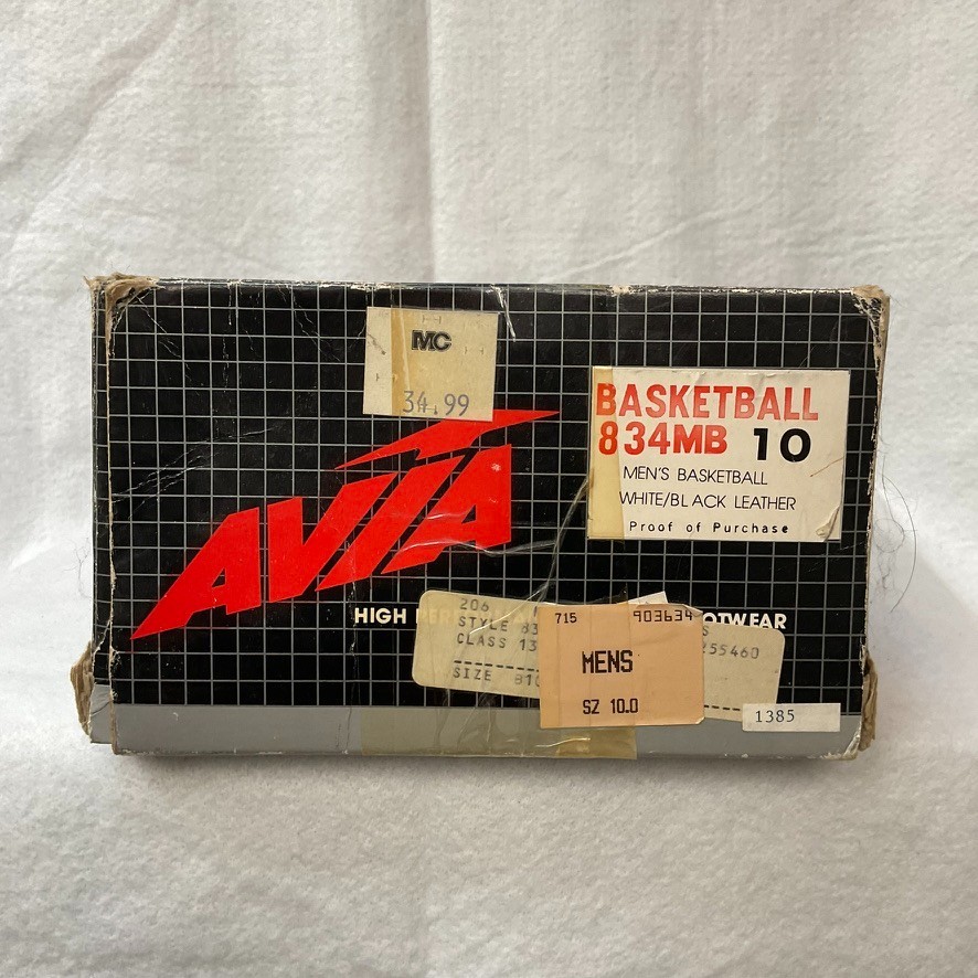 Avia Vintage 834 Deadstock 10 Sneakers Shoes Basketball DS