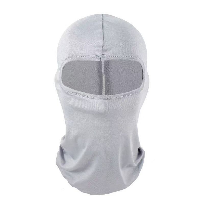 UV Protection Ice Silk Balaclava – Breathable Sunproof Face Mask for Man Woman