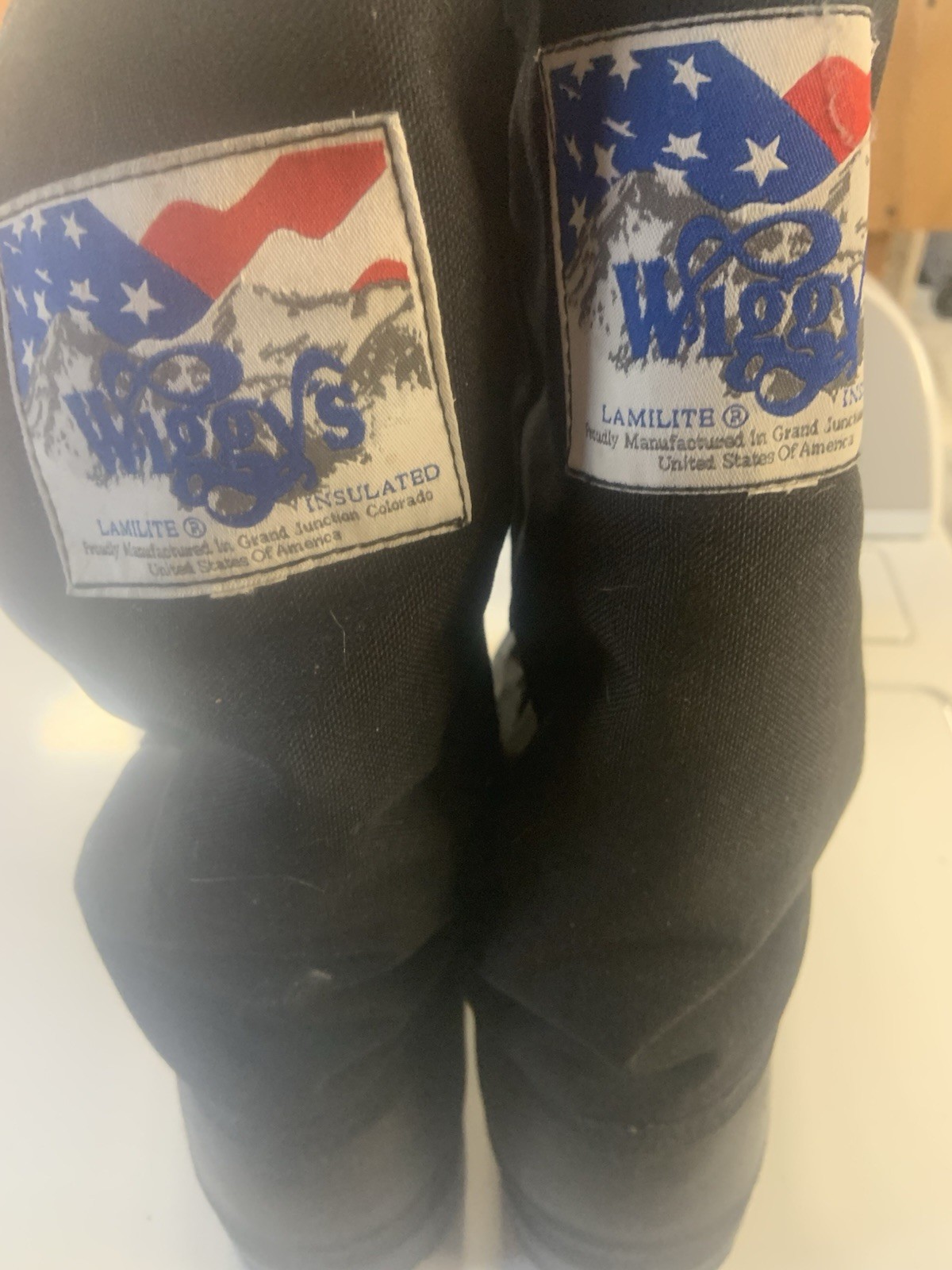 Wiggy’s Black Lamilite Mukluks Winter Over Boots Size Large (11-12)