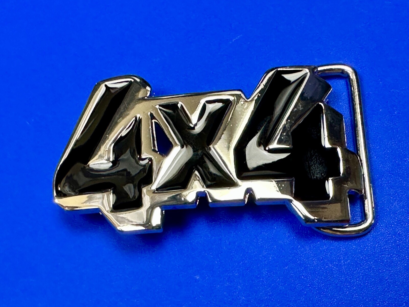 4X4 Four By Truck Drive Gear Block Letters Jeep Pickup Cutout Belt Buckle