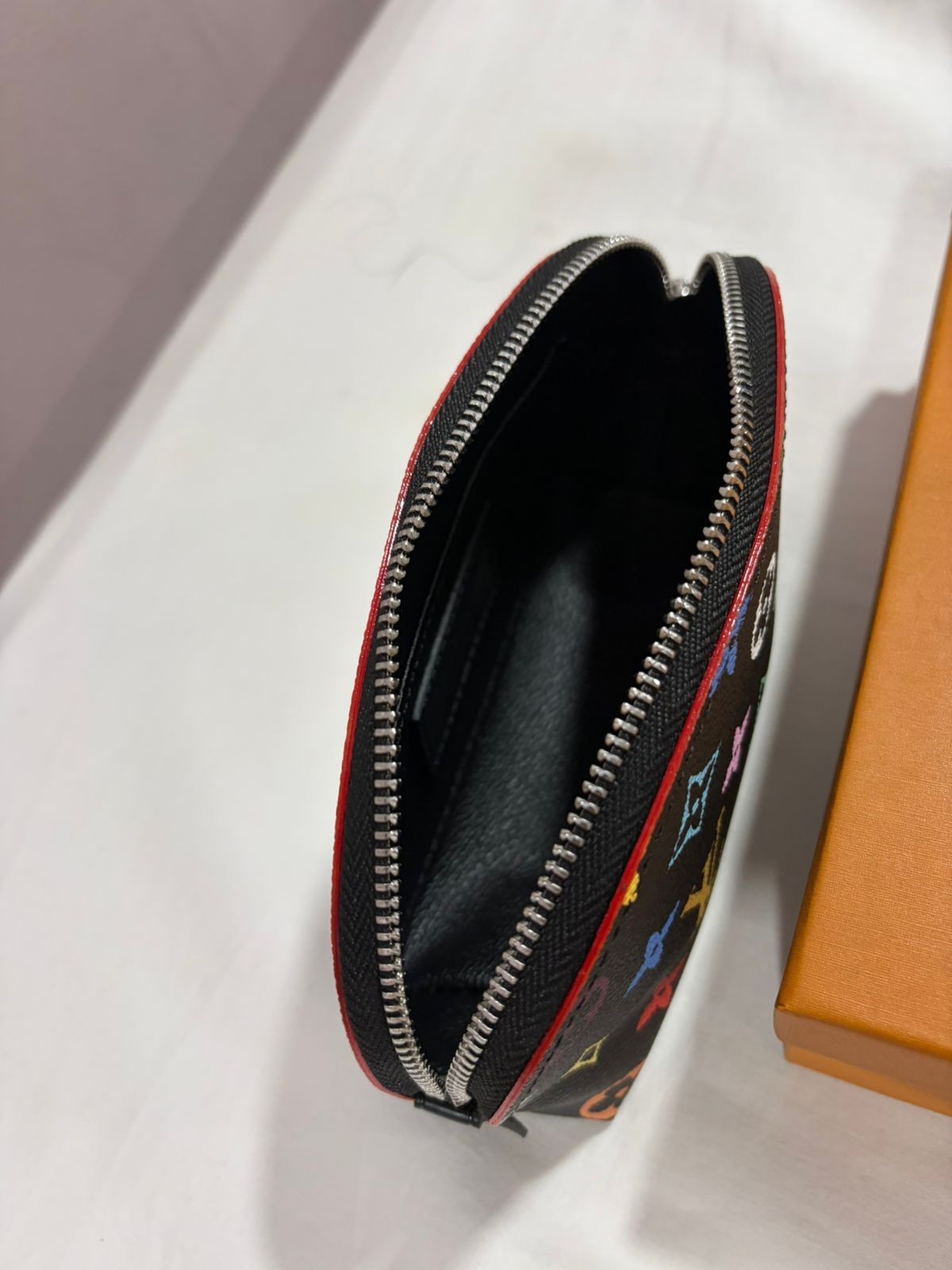 LOUIS VUITTON LV GHW Pochette Pouch M47355 Monogram Multicolore Black/Multicolor