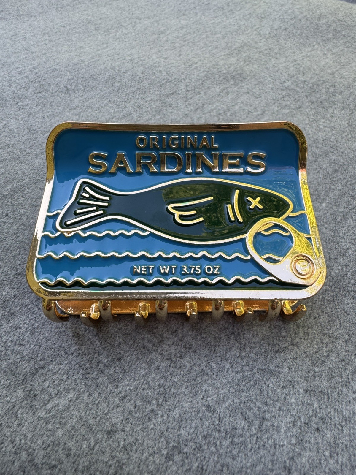Piper K Sardines Metal Hair Clip