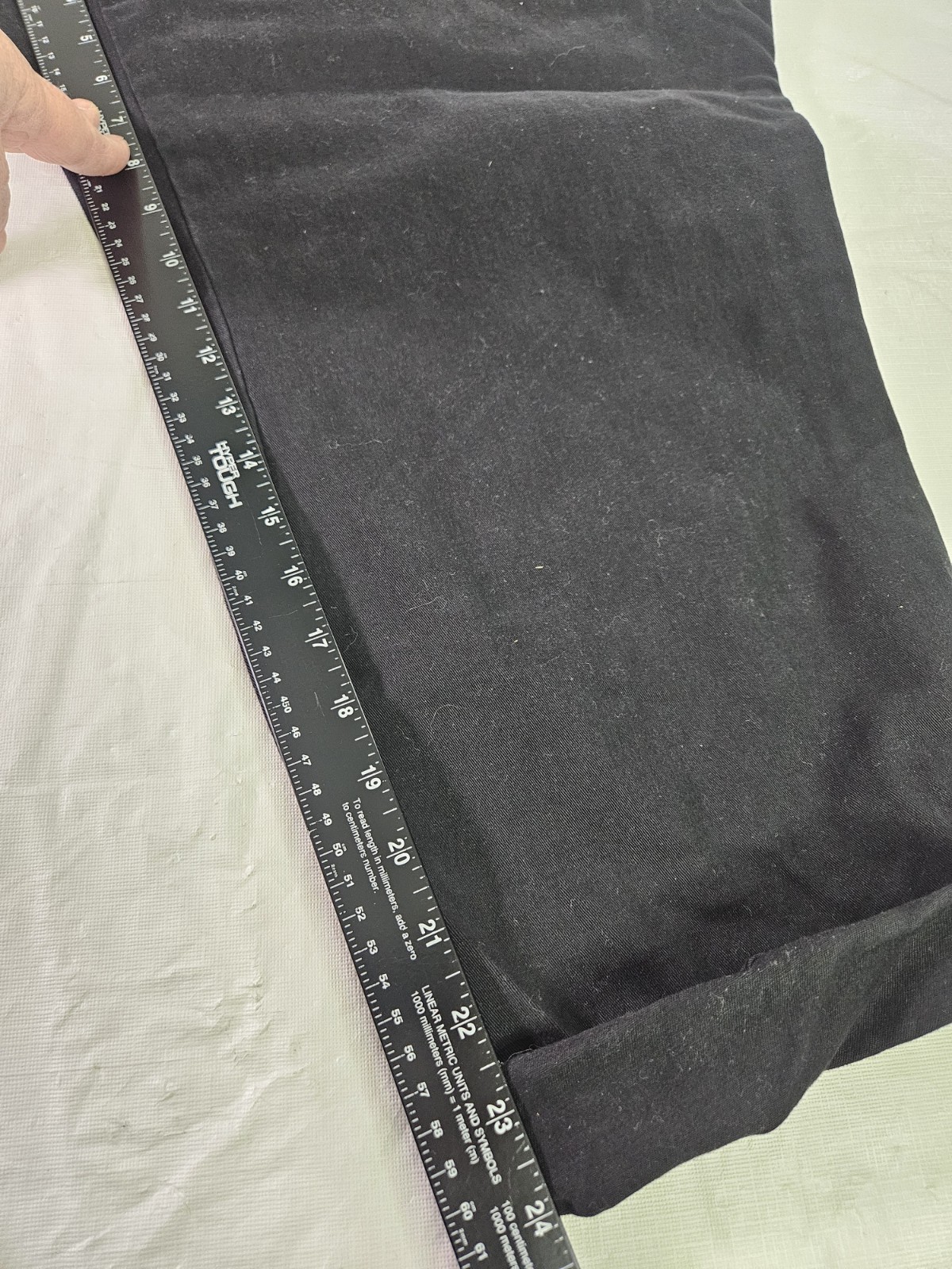 Torrid Feel Fit Capri Jeans Women 28 (48×24) Black Roll Tab Stretch Casual Plus