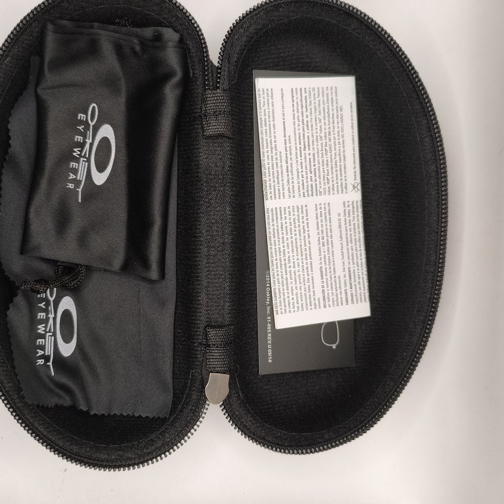 New Oakley OO9208 Radar EV Path Sunglasses Clear Gray Frame Prizm Mirrored Lens