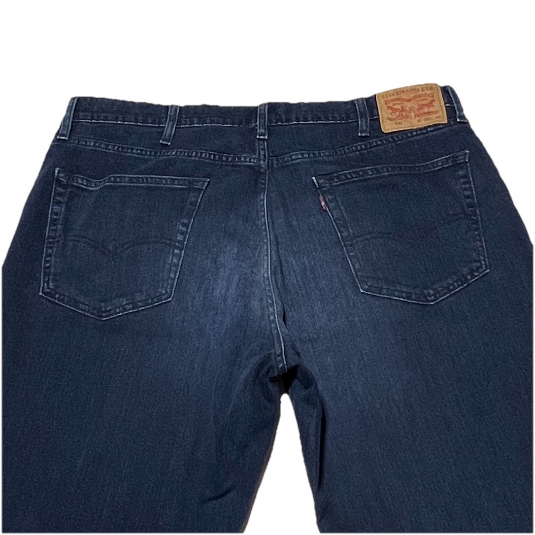 Levi’s 541 Jeans Mens Blue Straight Denim All Seasons Tech Fits Size 38×33