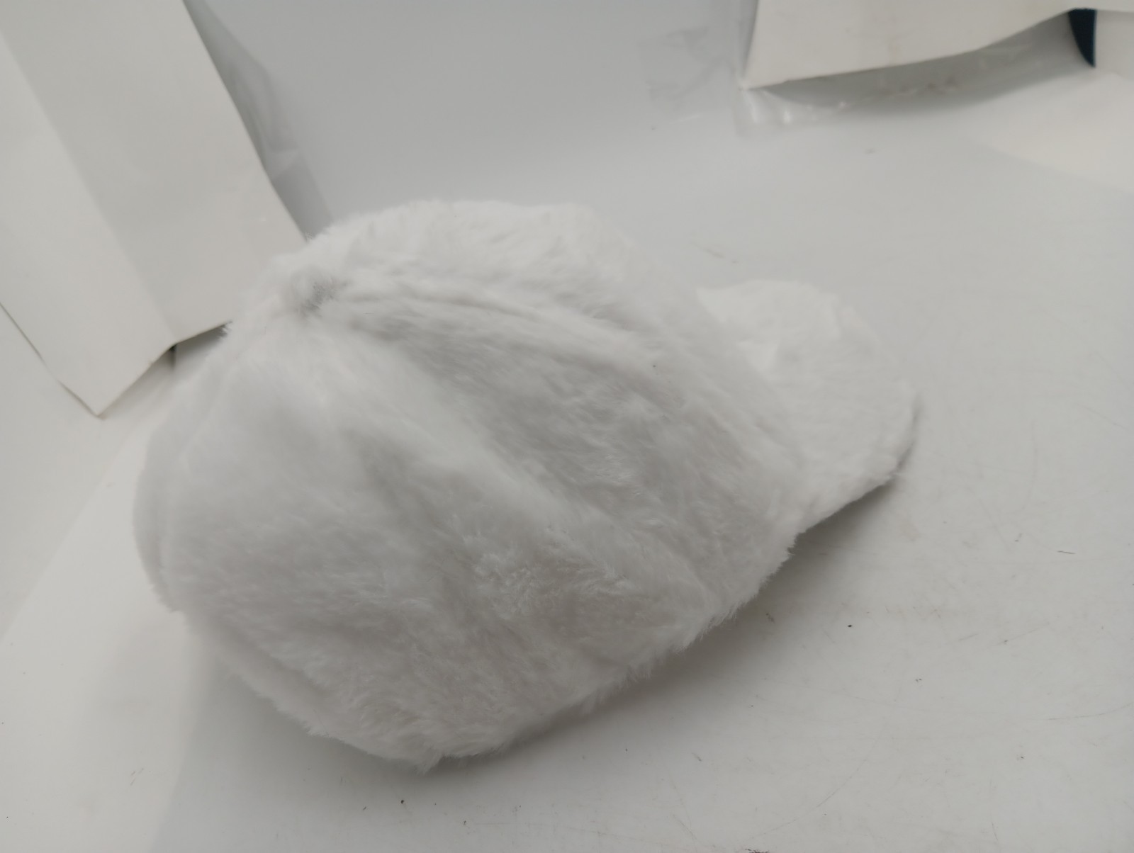 Fluffy Furry Hat Warm Plush Winter Hat Women Furry Faux