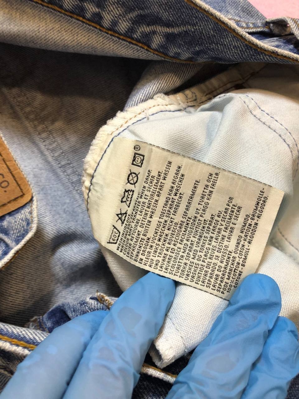 Levis 615 Jeans Mens Blue Denim Straight 40X34