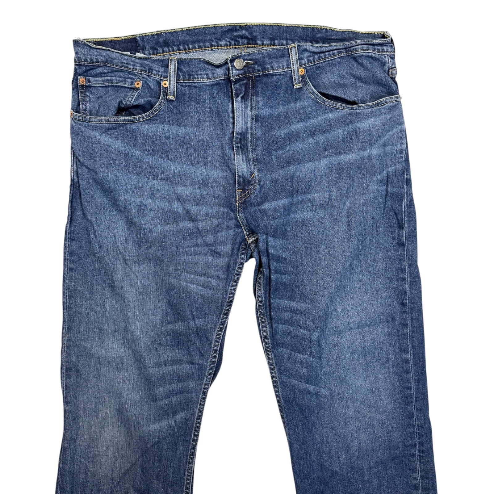 Levi’s 559 Navy Blue Straight Leg Relaxed Fit Zip Fly Men’s Jeans Size 40W 29L