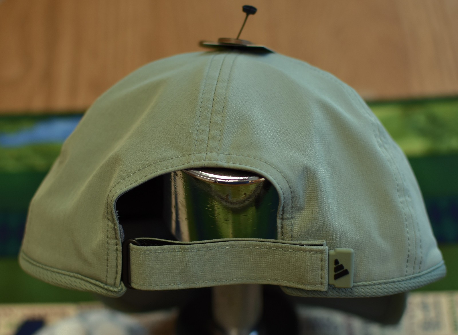 NWT ADIDAS AeroReady Mens SuperLite 3 Reflective Adj Hat-OSFM @$26 SILVER GREEN