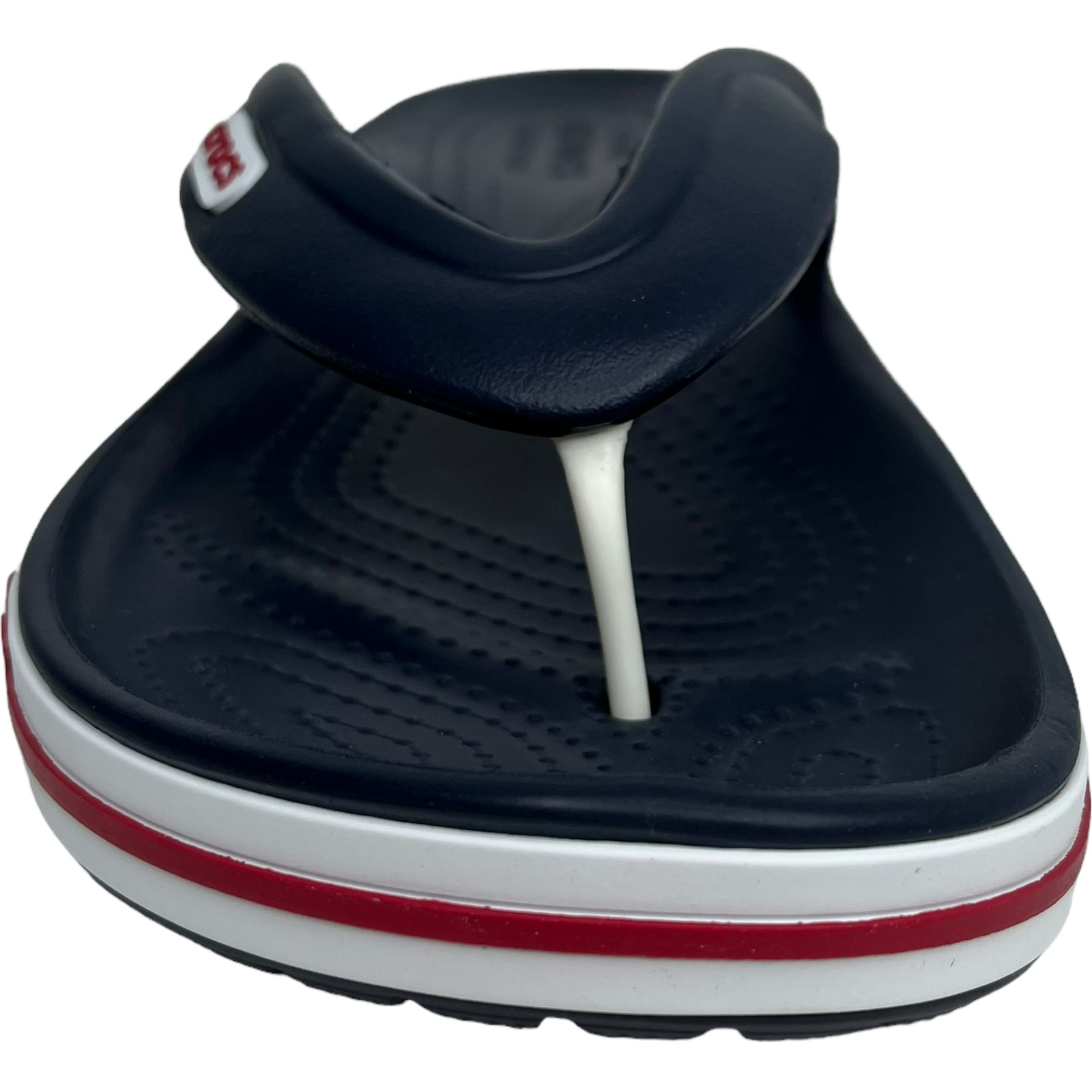 Crocs Bayaband Womens Flip Flop Sandal Sz 9 Navy Blue Water Friendly Lightweight