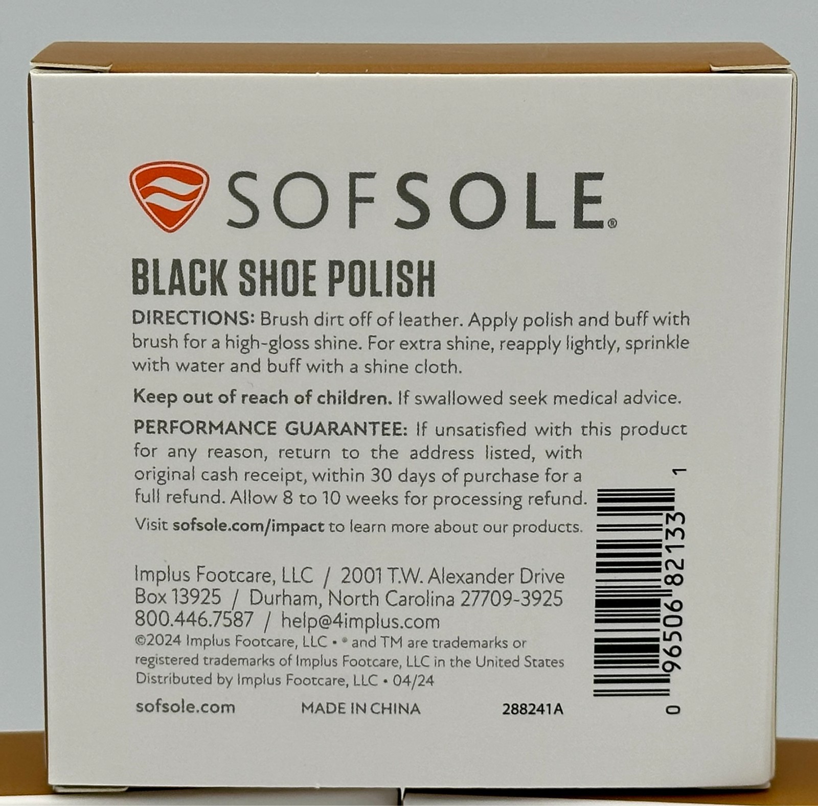 3 Pack Sof Sole BLACK SHOE POLISH RECOLORS POLISHES LEATHER Care Protects 82133